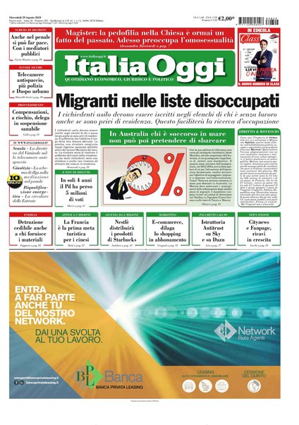 Italia oggi : quotidiano di economia finanza e politica